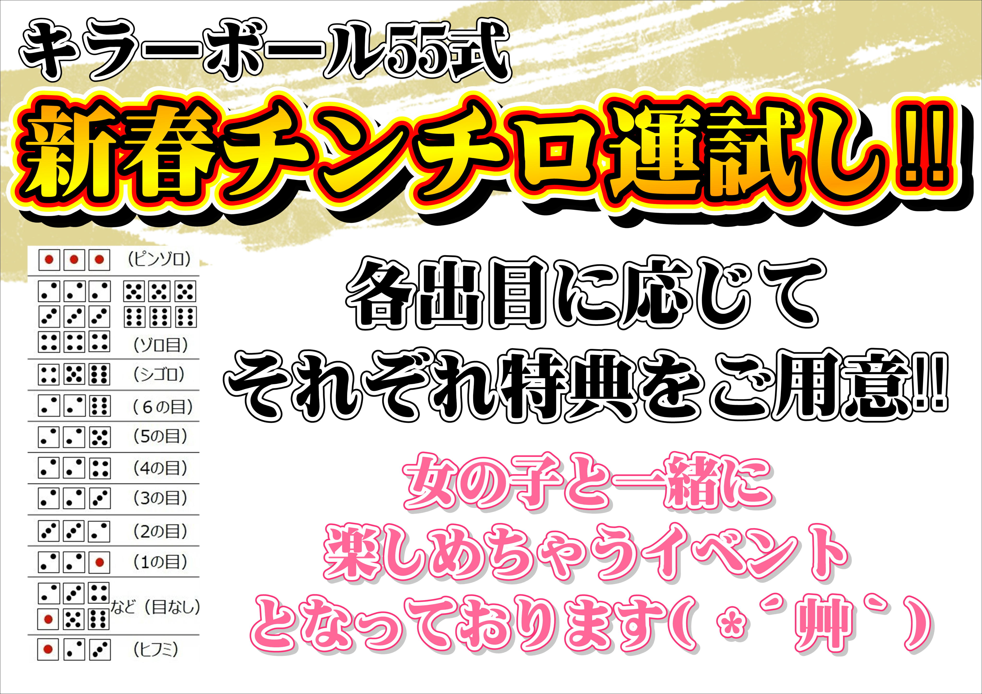 ドリチン運試し‼( *´艸｀)